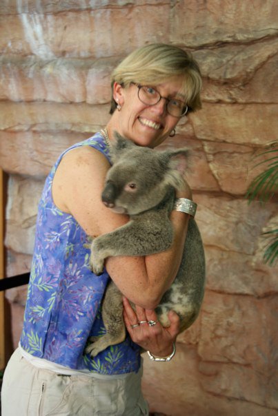 Nina Perry With Khola Bear