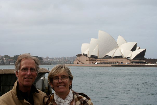 Sheldon and Nina Perry at Sydney, Australia Opera House